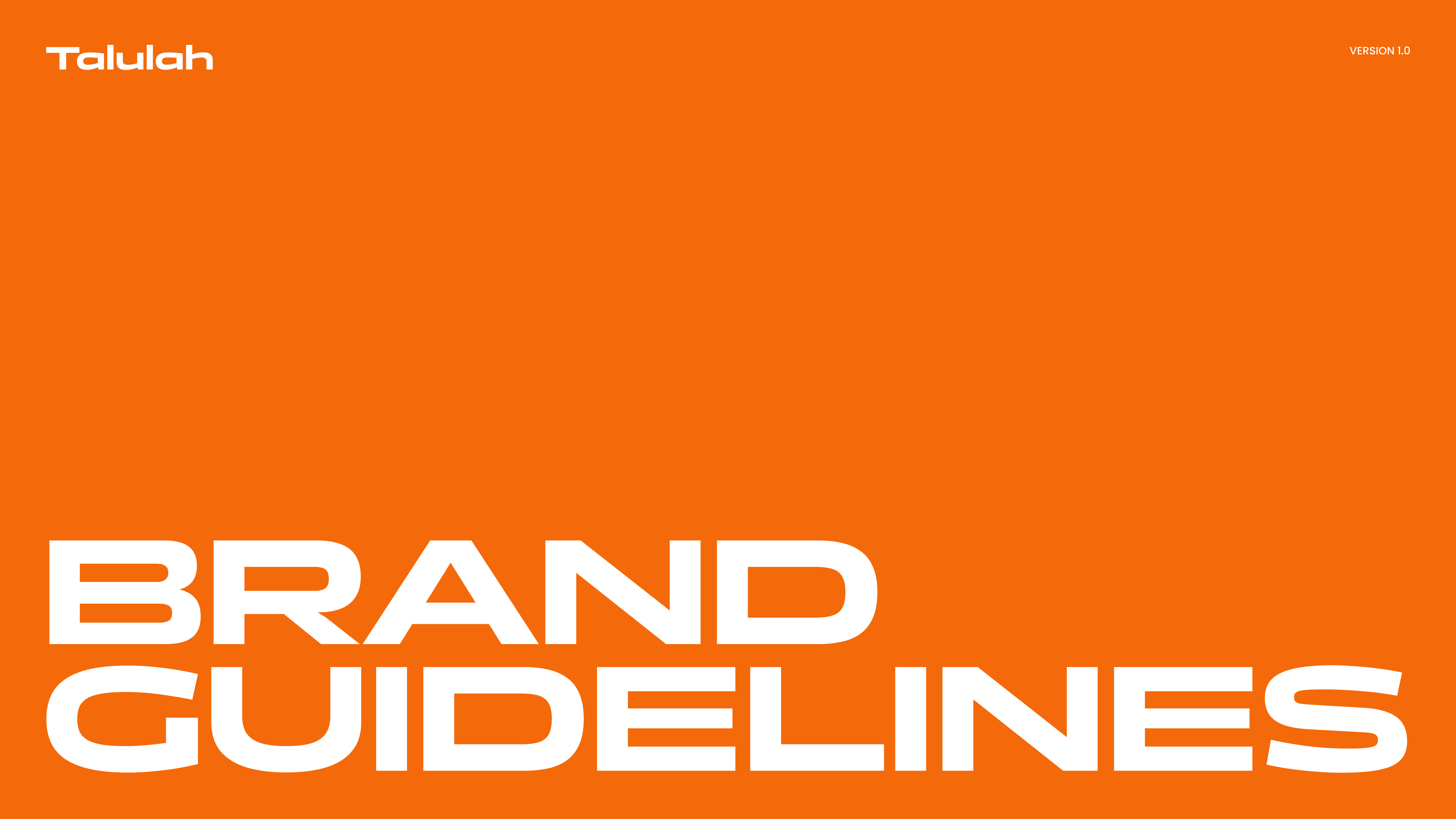 Talulah Brand Identity